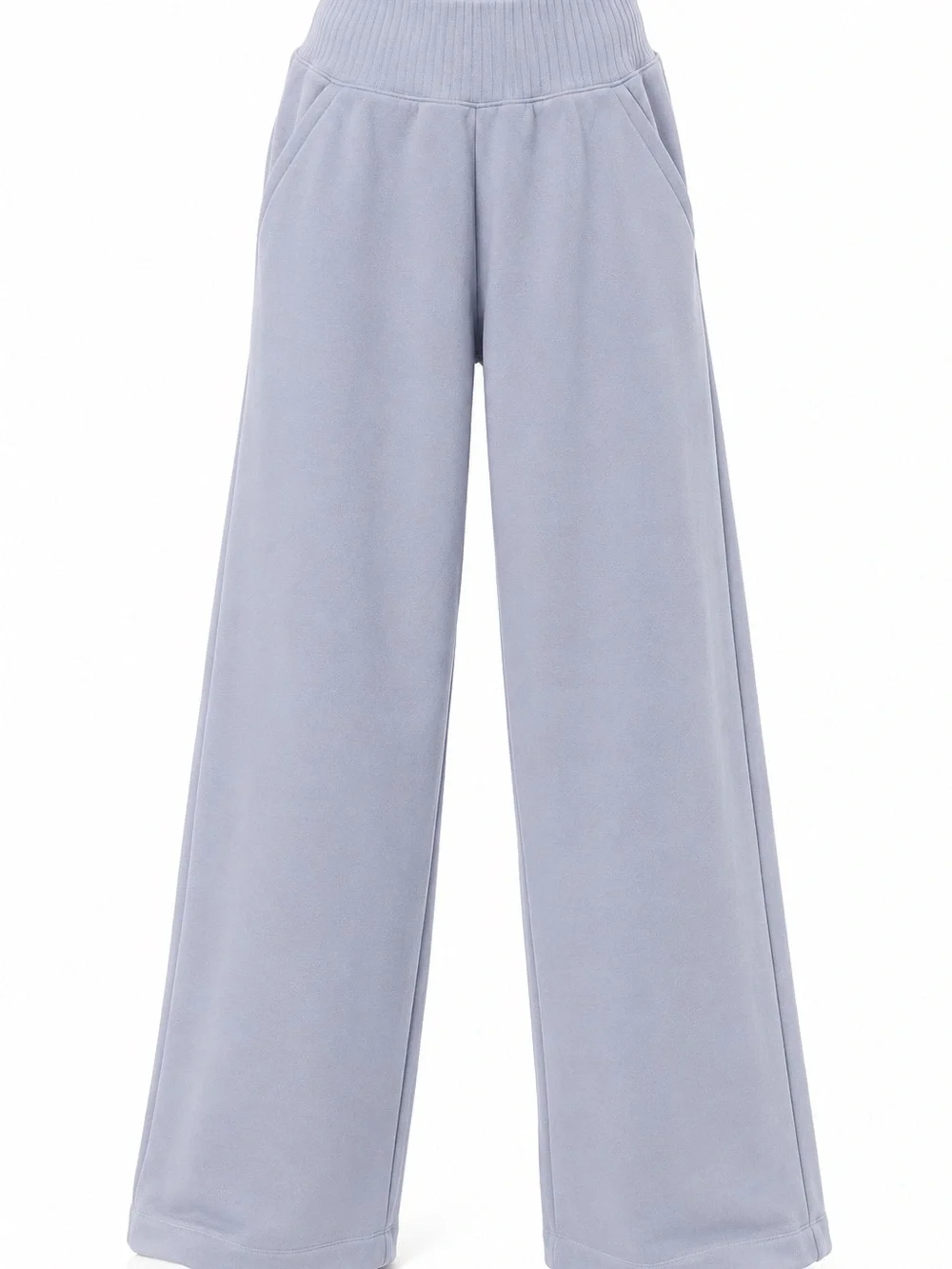 ALO Yoga Women's Wide-Leg Pull-On Pants in Light Lavender